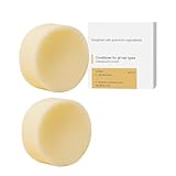 Nourishing Shampoo Soap, festes shampoo, Schwarzes und Dickes Haar, Festes Shampoo, Natürliche Runde Haarseife, Gemäßigte Komponenten, Für Gesicht und Körper, Für alle Haare (2PC)