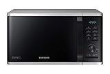 Samsung MG2AK3515AS/EG Mikrowelle mit Grill, 800 W, 23 ℓ Garraum, 48,9 cm Breite, Quick Defrost, 27 Automatikprogramme, Silber