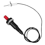 jojofuny Elektrischer Piezozünder Bbq Grillanzünder Gasofen Ersatz Zündknopf Drucktyp für Kamin Herd Camping Langlebig Tragbar Zuverlässige Zündtechnik