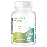 Roter Reis Extrakt Tabletten - 180 Tabletten - Vegan - 2,95mg Monacolin K pro Tablette ! FÜR 6 MONATE ! | Vitamintrend®