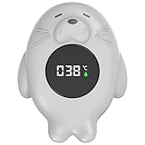 BIGKEYEOY Baby-Badethermometer für Neugeborene | Digitale Badewasserthermometer | Babywanne-Thermometer mit visuellem Alarm | Kinder-Badethermometer als schwimmendes Spielzeug