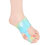 KASFDBMO Wiederverwendbare Zehenausrichtungshülse Zehentrenner Sportliche Stützstoffstruktur Perfekt Für Männer Und Frauen Sportschutz Elastische Hallux Stützbandage