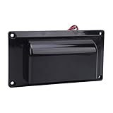 Aoaoy Wohnmobil -Seitenlüftungsventilator, 12 -V 6W Wohnungslüftungsventilationsventilator mit Regenfischabdeckung, Schneller Austausch für Wohnmobilanhänger Badezimmerküche, Geeignet für