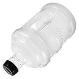 ULTECHNOVO 5 Liter Wasserkanister mit Griff Transparenter Kunststoff Wassertank Auslaufsicherer Ersatzverschluss Camping und Outdoor Trinkbehälter