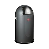 Wesco Abfallsammler Pushboy Junior 22 Liter graphit, 63 x 35 cm