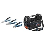 Bosch Professional Zangen Set + Werkzeugtasche GWT 20 (ProClick System: kompatibel mit L-BOXX)