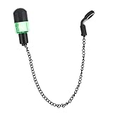 Supvox 1 Stück Angelbissanzeiger Strapazierfähigem mit Funktion für Effektives Karpfenangeln Einfacher Anbau Empfindliche Signalübertragung Grünes Design