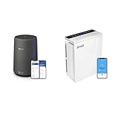 Philips 800i Serie Kompakt-Luftreiniger, 49m2, HEPA- und Aktivkohlefilter & Levoit Luftreiniger HEPA Filter für Allergiker, CADR 230m³/h bis zu 48㎡ Wohnung