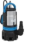 Güde 94600 Kombitauchpumpe GS 750.1 2in1 (750 W, 16.500l/h, max. Förderhöhe 9 m, max. Eintauchtiefe 7 m), Blau, Schwarz