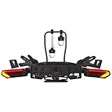 SwissOutdoor Fahrradträger E-Bike klappbar 2 Fahrräder 60kg für Anhängerkupplung | LED Rückleuchten | abschließbar | 13-poliger Stecker | faltbar | für SUV Kombi Van | Fatbike MTB Trekkingrad