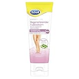 Scholl Expertcare regenerierender Fußbalsam - für sehr trockene und raue Haut - mit Aloe Vera und Provitamin B5 - Hautverträglichkeit dermatologisch getestet - 75 ml