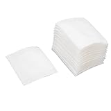 BRRNOO 100 Stück Wattepads mit Fingertasche, Weich, Fusselfrei, Baumwoll-Make-up-Entferner-Pads, Doppelseitig, für Gesichtsreinigung, Hautpflege, Wiederverwendbar, Baumwolle, (100 Stück)
