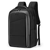 FENRUIEN Reisetasche Laptoptasche 15,6 Zoll, erweiterbarer Computerrucksack Business Rucksack Herren mit USB Ladeanschluss