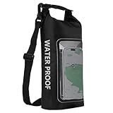Generisch wasserdichte Trockentaschen Für Kajakfahren,2L Kapazität Umhängetasche - Boot Trockenbeutel mit abnehmbarem Trageriemen | Für Herren Damen Outdoor Reisen Wandern Meeresangeln