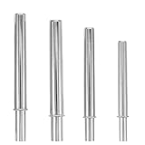 TOPBATHY 4 Stück Angelruten Reparaturset mit Verstärktem Edelstahl Verbindungsrohr 6 9 Rutenadapter für Selbstgemacht Angelruten Schnelle Montage und Sichere Verbindung