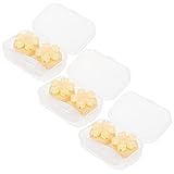 VICASKY Kontaktlinsenbehälter Satz 3 Stücke Tragbare Augenlinsenbox aus Kunststoff Auslaufsicheres Reiseetui für Kompakte Aufbewahrung für Unterwegs Reinigungswerkzeug