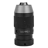 B16 KEYLAS DRILL CHUCK Premium Carbon Stahl selbst festgezogen schlüssellloser Drehmaschinen -Bohrer Chuck B16 Arbor Live Center für Bohrungen und Latten (1/13-B16 Schwere)