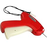 HOMOCONO Preisauszeichnungsgerät für Bekleidung mit Kunststoffnadeln Ergonomische Etikettierpistole Leichtes Kleideretikettiergerät mit Nadelkappe und Trageband für Einzelhandel