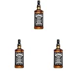 Jack Daniel's Old No. 7 - Tennessee Whiskey - Karamell, Vanille und Noten von Eichenholz - 0.35L/ 40% Vol. (Packung mit 3)