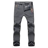 Skihose Herren Baggy, Skihose Herren Wasserdicht: Schneehose Snowboardhose Ski Hosen Wanderhose Outdoorhose Schwarz Funktionshose Winterhose Lang Skitourenhose Gefüttert Thermohose Winter