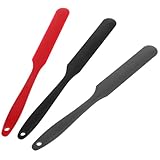 POPETPOP 3 Stück Spachtel Cremespatel Zuckerguss-spatel Silikon-sahneschaber Silikon-spreizer Pfannenwender Silikonschaber Teigschaber Werkzeug Sauerteigschaber Kieselgel