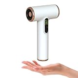 Tragbarer kabelloser Haartrockner mit digitalem Bildschirm, Reiseföhn, Wärme- und Kaltluftfunktionen, Schnellladedesign, für Frauen/Kinder im Freien