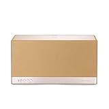 Triangle - Angeschlossener Lautsprecher AIO 3 – All-in-One-Lautsprecher kompatibel mit Bluetooth, WLAN & Multiroom ohne Kabel – HD-Audio – optischer Eingang – 2 x 45 W – 360 x 195 x 150 mm – Kamel