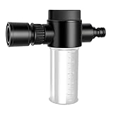 Ahuuen Schaumlanze Auto Wäsche,100ml Flüssigdünger Sprühverteiler - Bewässerungsgerät Präzisions Gartensprenger Mit Skala Für Rasen Außenbereich Garten Erwachsene Profis