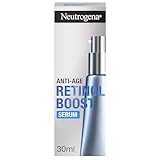 Neutrogena Retinol Boost Serum (30 ml), hoch wirksames Anti Aging Gesichtsserum mit Retinol, Myrtenblatt-Extrakt & Hyaluronsäure, leichte Gesichtspflege für jünger aussehende Haut