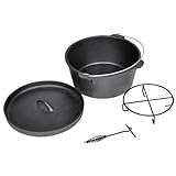 Küche & Essen, Kochgeschirr und Backgeschirr, Dutch Oven Kochtopf, 9QT