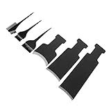 Mikinona 6 Stück Werkzeug Zum Färben Von Haaren Haare Färben Salon-friseurwerkzeug Haarfärbemittel-set Haar Schönheitswerkzeug Haarfärbebürste Friseurbedarf Haarfärbebrett Black Plastik