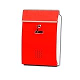Briefkasten, Simple Idea Outdoor Simple Idea Wandbriefkasten mit Schloss, amerikanischer hochwertiger Briefkasten mit wasserdichter Abdeckung