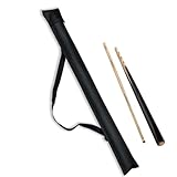 JTKREW 1 Pack Pool Cue Bag,Pool Queue Tasche,Billard Queue Tasche,Tragbare Pool Queue Tasche Tragetasche Snooker Sticks Billard Tasche für 1/2 Snooker Billard Stick Rod Storage