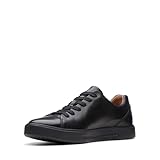 Clarks Herren Un Costa Lace Sneaker, Schwarz, 43 EU
