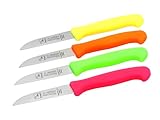 4 Solingen Küchenmesser Herder Gemüsemesser Obstmesser NEON pink gelb grün orange