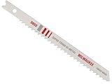 Milwaukee 48-42-0850 Bimetall-Stichsägeblätter, 10,2 cm, 8 Zähne pro Zoll, 5 Stück