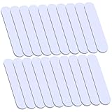 VALICLUD 50 Stück Hutschweißschwamm Schaum Kappen Mütze Schweißfutter Hutfüllereinsätze Liner schweißpads schweißstäbe Schweißhut-Zubehör Aufkleber Schweiß-Accessoire Kragenschweißstreifen