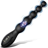 Analkugeln Vibrierender Buttplug - Sexspielzeug für Männer Prostata-Massagegerät Analspielzeug, Spielzeug für Erwachsene Analplugs Vibratoren Graduiertes & Display-Design mit 9 Vibrationsmodi