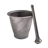 BOGAZY Stößel Set Gusseisen Knoblauchstampfer Haushalt Knoblauch Stampfer Brecher Grinder Stößel Set Mörser Mit Stößel