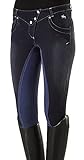 PFIFF Damen 746532 Hose, Blau, 42 EU