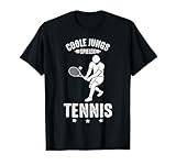 Coole Jungs Spielen Tennis Spieler Tennisspieler Jungen Boys T-Shirt