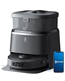 ECOVACS DEEBOT T30 Omni Staubsauger Roboter Mini Station Adaptive Kantenreinigung mit TruEdge™ Mopping Technolgie, ZeroTangle™ Design, 11.000 PA Saugkraft, automatische Heißwasser Moppwäsche