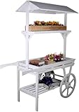 GYDUHYE Outdoor-Ständer für Hochzeitsauto, Süßigkeiten, Auto, Dessert, Auto, Party-Dekoration, 134 x 61 x 170 cm, geeignet für Zuhause, Garten, Dekoration (Farbe: Braun)