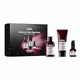 L'Oréal Professionnel Pflegetrio aus Shampoo, Haarmaske und Leave-In-Serum, Meteora Geschenkset, Mit Ferula- & Zitronensäure für coloriertes Haar, Serie Expert, Vitamino Color Spectrum