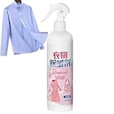 Kleiderglätter Spray,Antistatik-Spray Gegen Knittereffekt - 300ml Textilpflege Mit Frischem Duft Gegen Statische Aufladung Für Geschäftsreisen Studentenleben Und Wohnung
