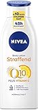 NIVEA Q10 Hautstraffende Body Lotion + Vitamin C, Körperlotion für straffere Haut und verbesserte Elastizität in 10 Tagen, 1er Pack (1 x 400 ml)