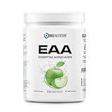 EAA Pulver GREEN APPLE 500gr - essentielle Aminosäuren - 11gr Protein pro Portion - ohne schlechten Nachgeschmack - vegan & hochdosiert - BIOS Nutrition (Made in Germany)