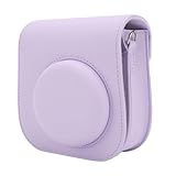 Fabater Weiche Hautfreundliche Kameramameraskoffer für, Magnetic Flip Cover Kameratasche mit Schultergurt Zum Täglichen Gebrauch (Purple)