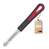 Westmark Tomaten-/ und Kiwischäler mit gezackter Klinge, Retro Design, 18,5 x 2,2 cm, Edelstahlklinge, Tomfix Retro-Look, 2946RT60, Schwarz/Silber