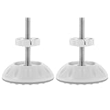 KOCKSHION 1Satz Sicherheitstore Ersatzteile Gewindespindelstangen mit Schraubenbolzen Montierbar Bohren und Langlebig für Babygitter und Haustiertore